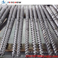 plastic extruder twin screw barrel for pipe extruder